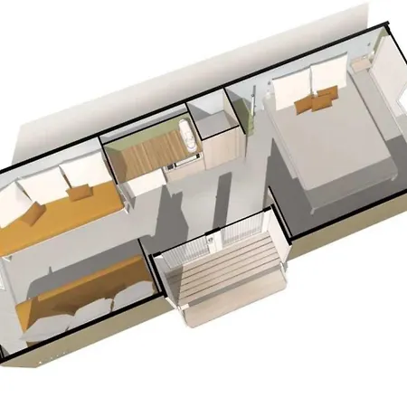 キャンプ場 3 Etoiles - Piscine - Eecbgf Urt