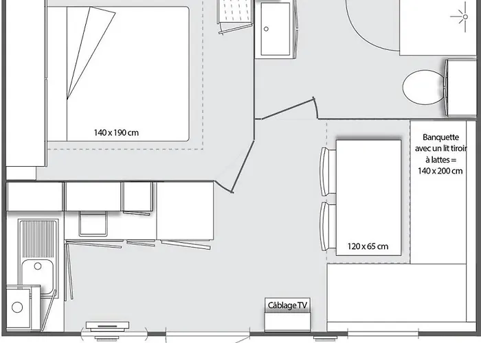 Kemp Camping 3 Etoiles - Piscine - Eecbgf 3*